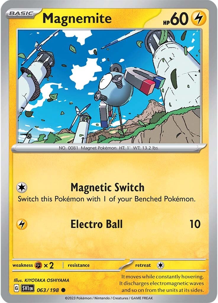 Magnemite (063/198) [Scarlet & Violet: Base Set] | GnG Games