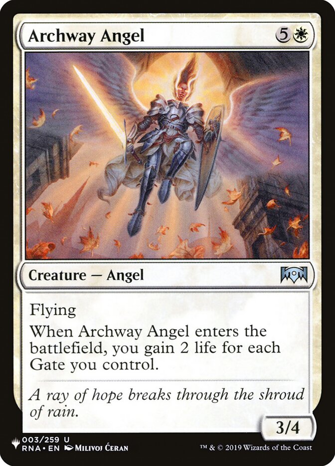 Archway Angel [The List] | GnG Games