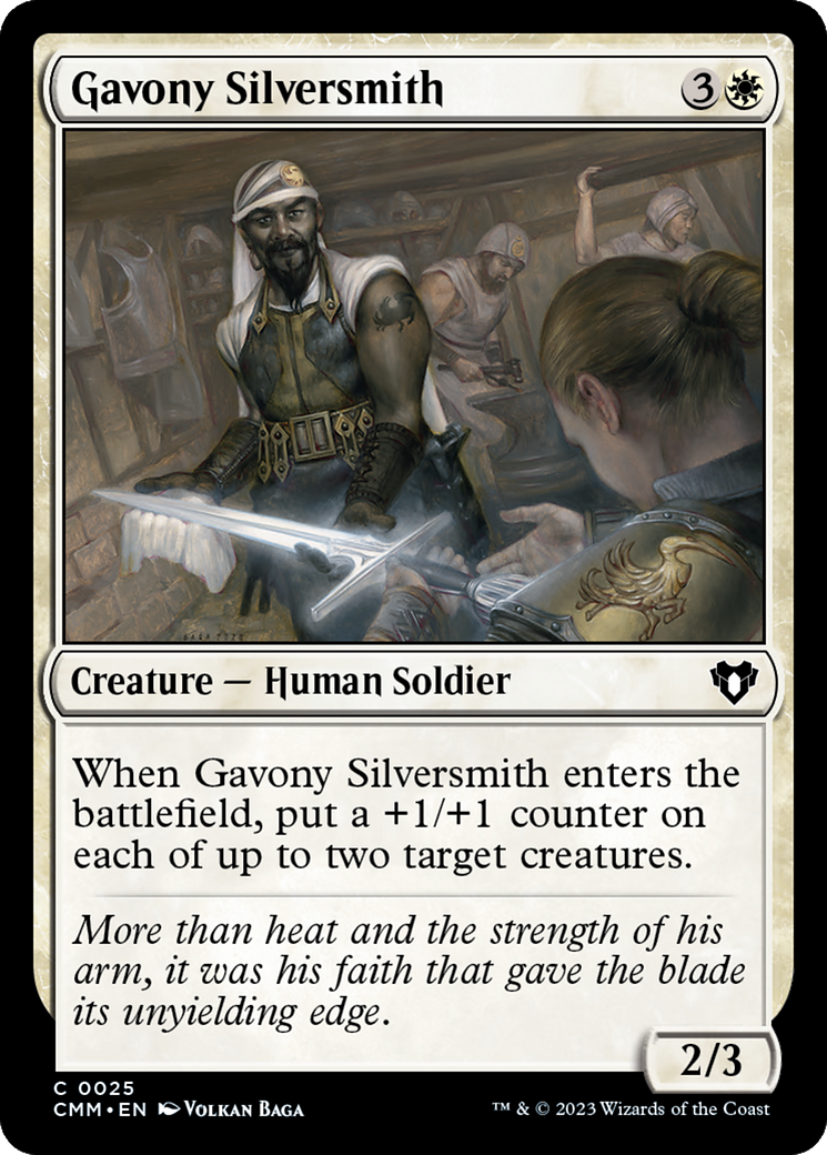 Gavony Silversmith [Commander Masters] | GnG Games