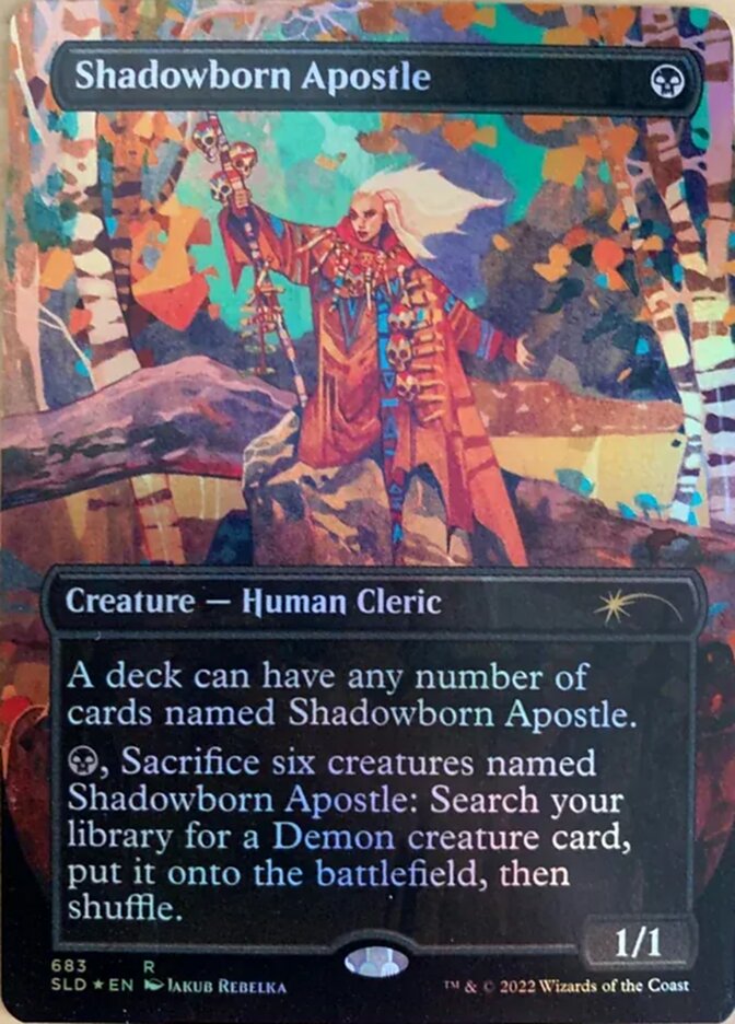 Shadowborn Apostle (Borderless) (683) [Secret Lair Drop Promos] | GnG Games