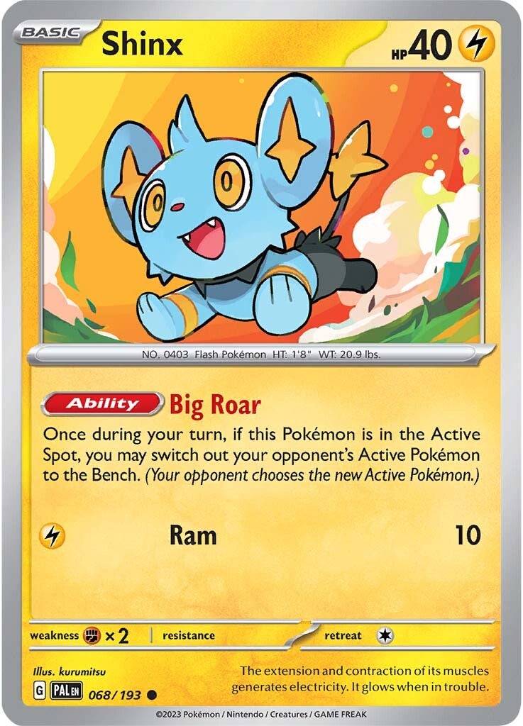 Shinx (068/193) [Scarlet & Violet: Paldea Evolved] | GnG Games