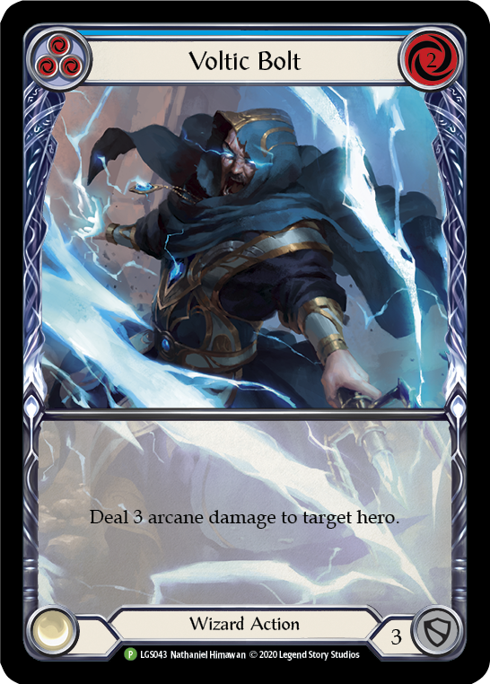 Voltic Bolt (Blue) [LGS043] (Promo)  Rainbow Foil | GnG Games