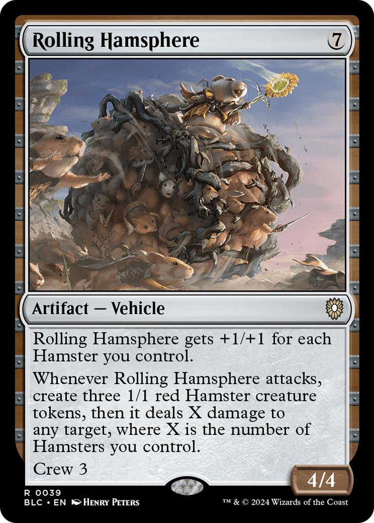 Rolling Hamsphere [Bloomburrow Commander] | GnG Games