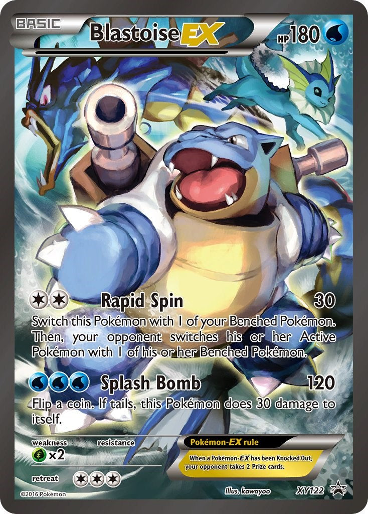 Blastoise EX (XY122) (Jumbo Card) [XY: Black Star Promos] | GnG Games