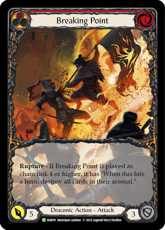 Breaking Point (Extended Art) [FAB091] (Promo)  Rainbow Foil | GnG Games