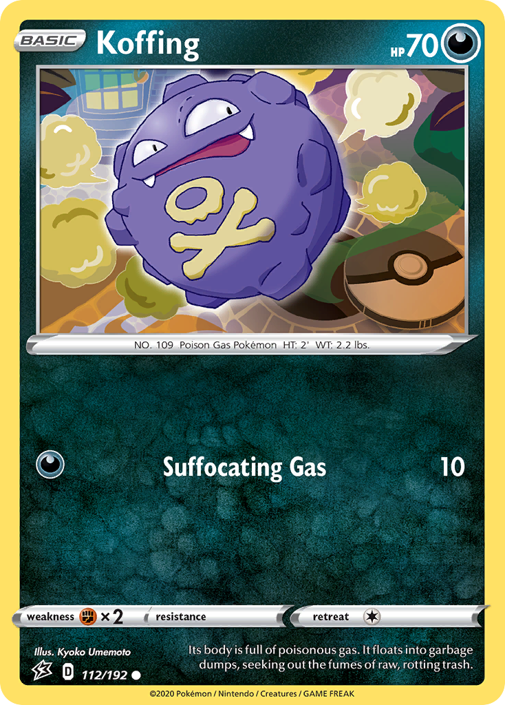 Koffing (112/192) [Sword & Shield: Rebel Clash] | GnG Games