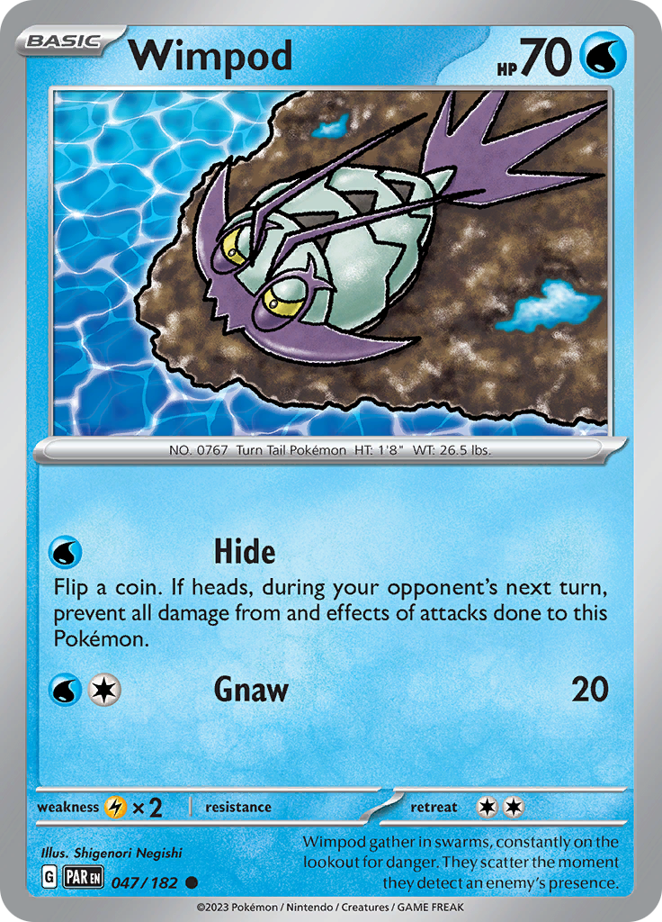 Wimpod (047/182) [Scarlet & Violet: Paradox Rift] | GnG Games