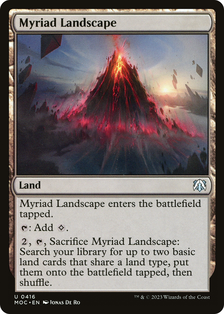 Myriad Landscape [March of the Machine Commander] | GnG Games