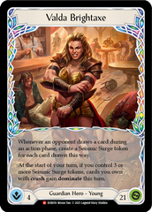 Valda Brightaxe [EVR019] (Everfest)  1st Edition Rainbow Foil | GnG Games