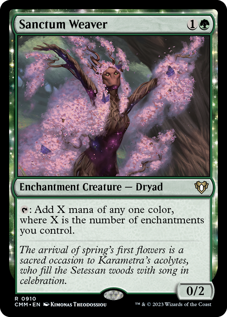Sanctum Weaver [Commander Masters] | GnG Games