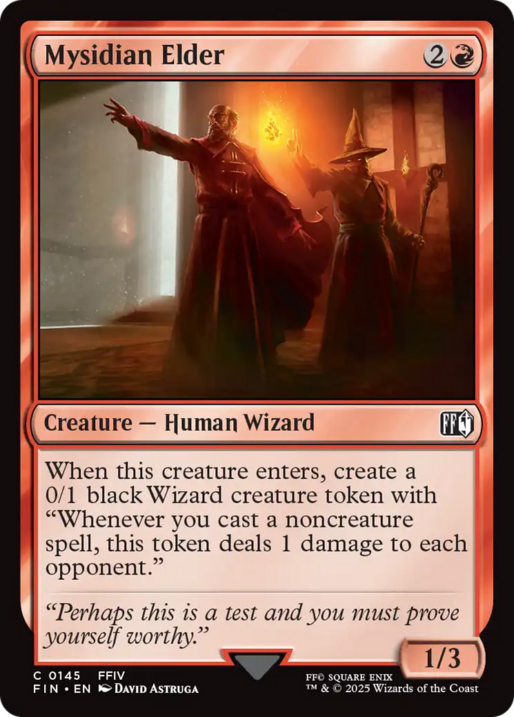 Mysidian Elder [FINAL FANTASY] | GnG Games