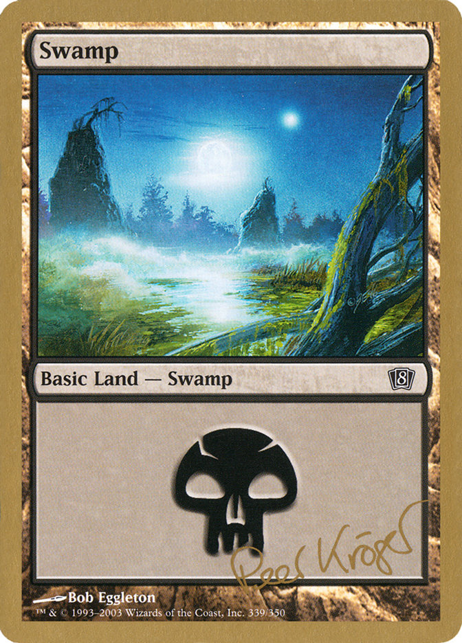 Swamp (pk339) (Peer Kroger) [World Championship Decks 2003] | GnG Games