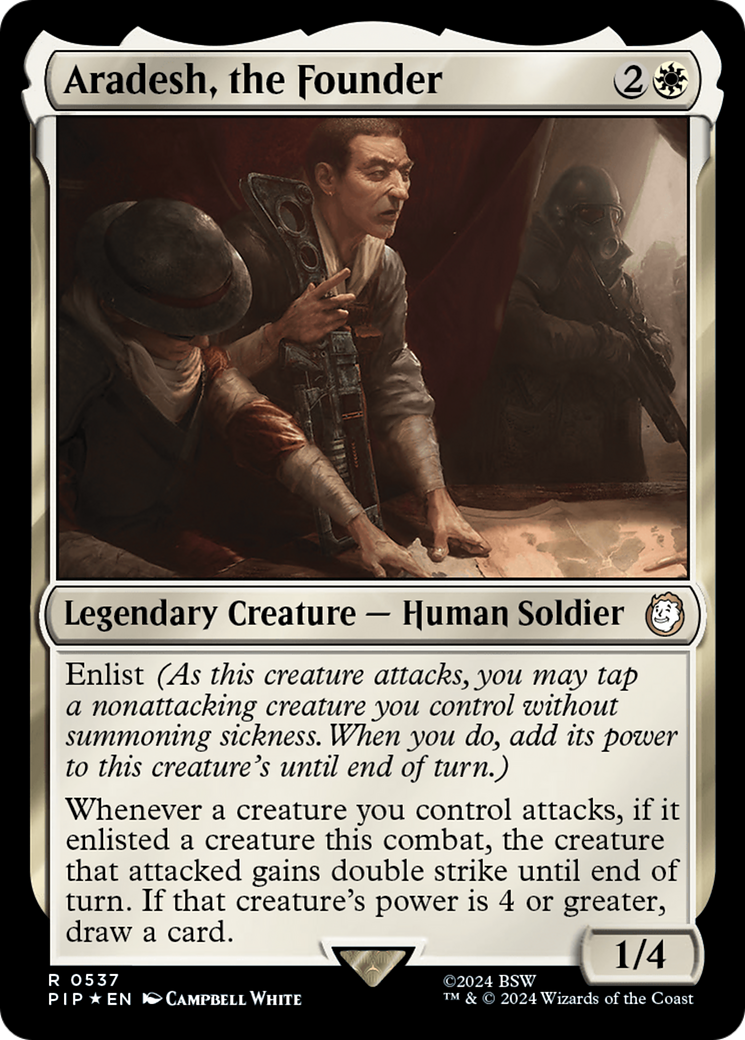 Aradesh, the Founder (Surge Foil) [Fallout] | GnG Games