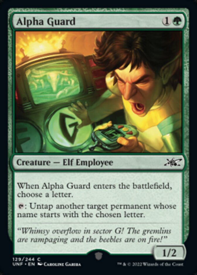 Alpha Guard [Unfinity] | GnG Games