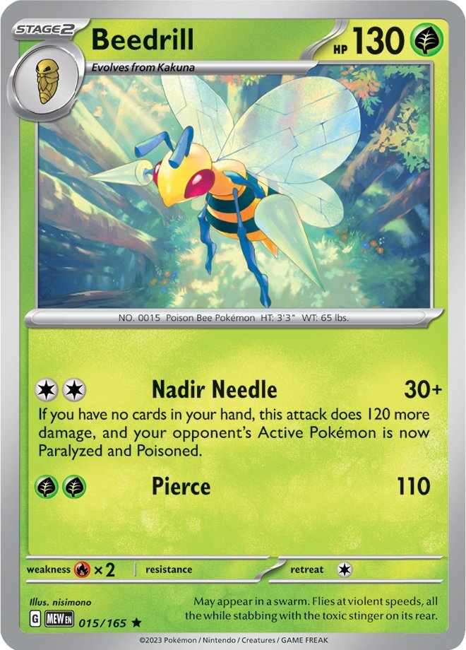 Beedrill (015/165) [Scarlet & Violet 151] | GnG Games