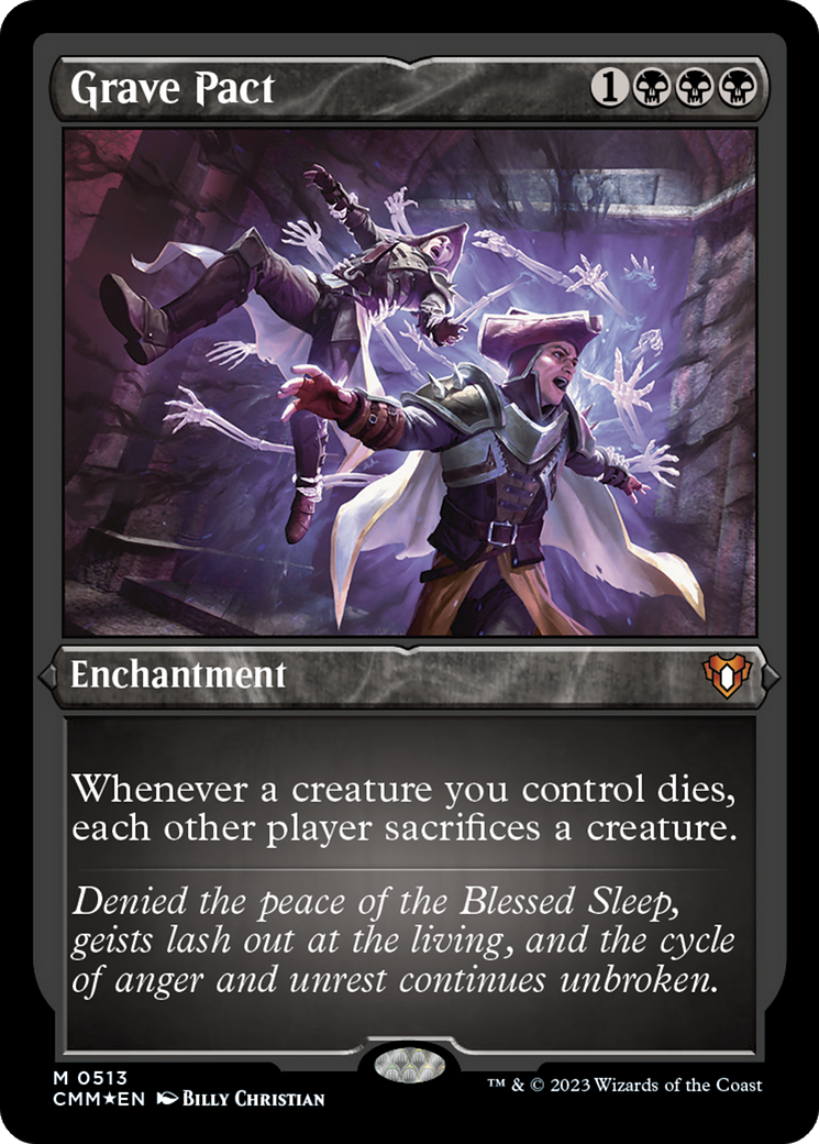 Grave Pact (Foil Etched) [Commander Masters] | GnG Games