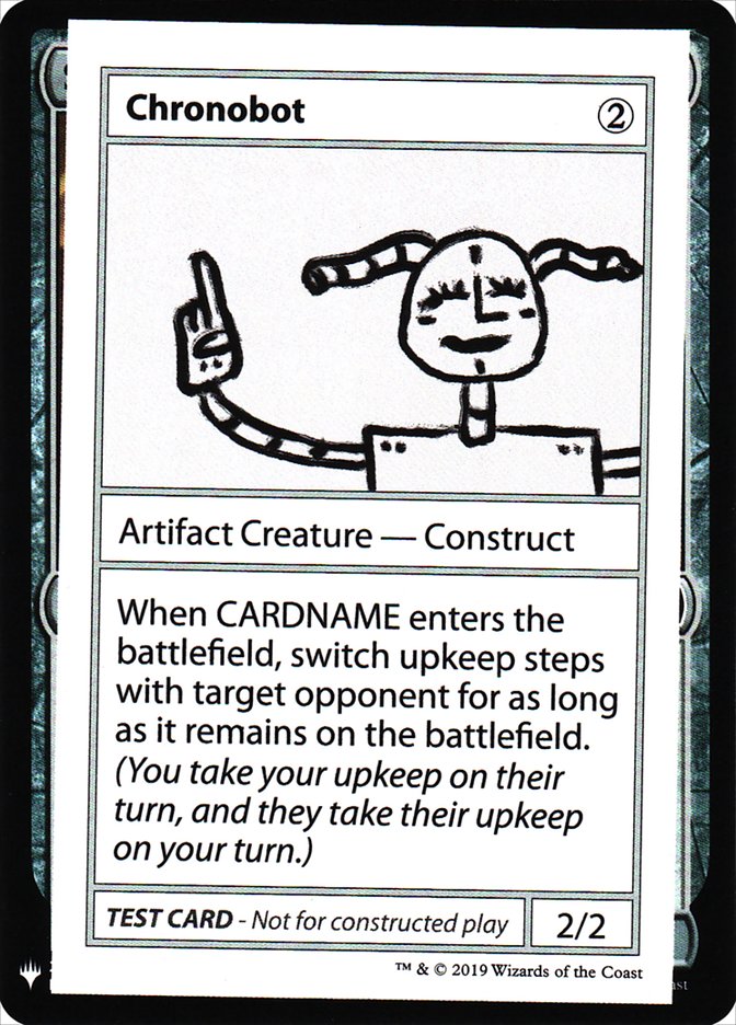 Chronobot [Mystery Booster Playtest Cards] | GnG Games