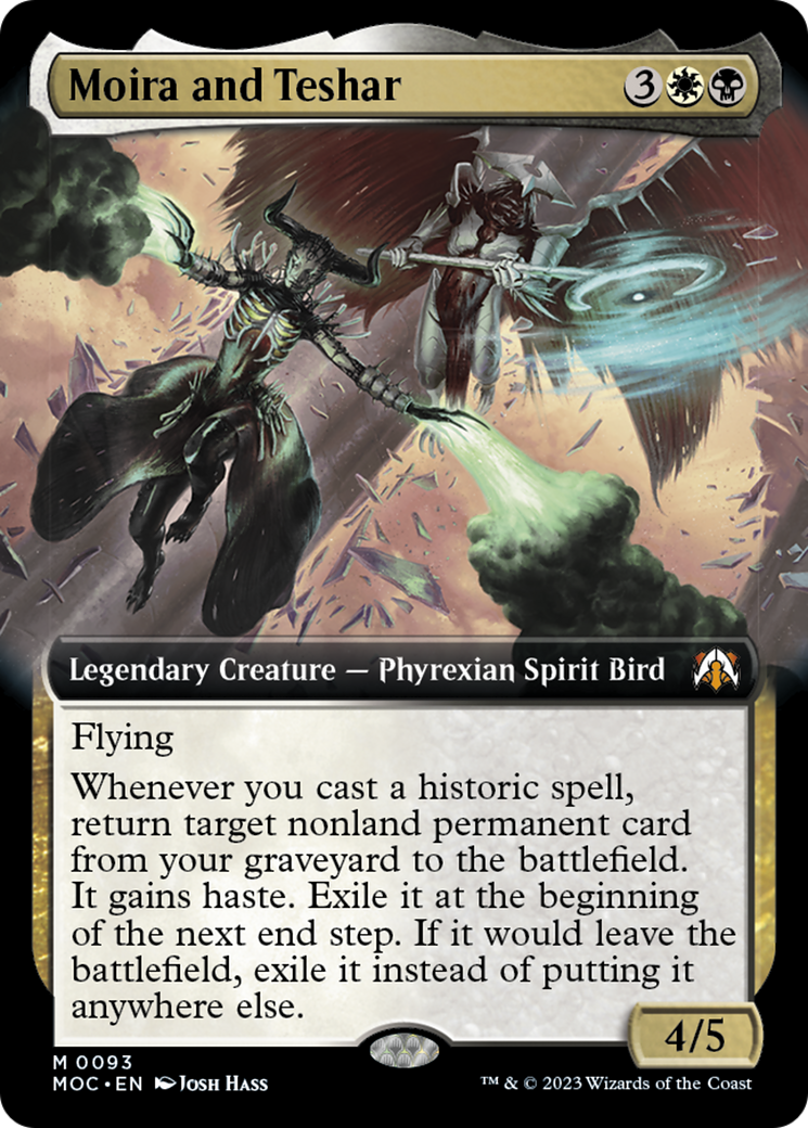 Moira and Teshar (Extended Art) [March of the Machine Commander] | GnG Games
