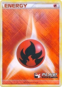 Fire Energy (2010 Play Pokemon Promo) [League & Championship Cards] | GnG Games