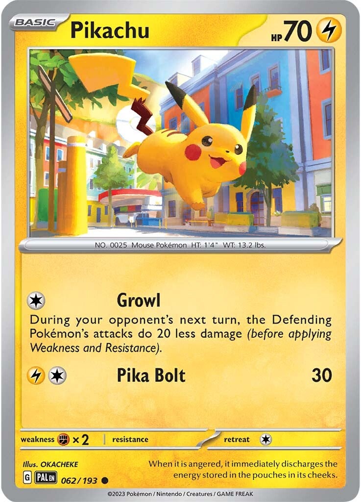 Pikachu (062/193) [Scarlet & Violet: Paldea Evolved] | GnG Games