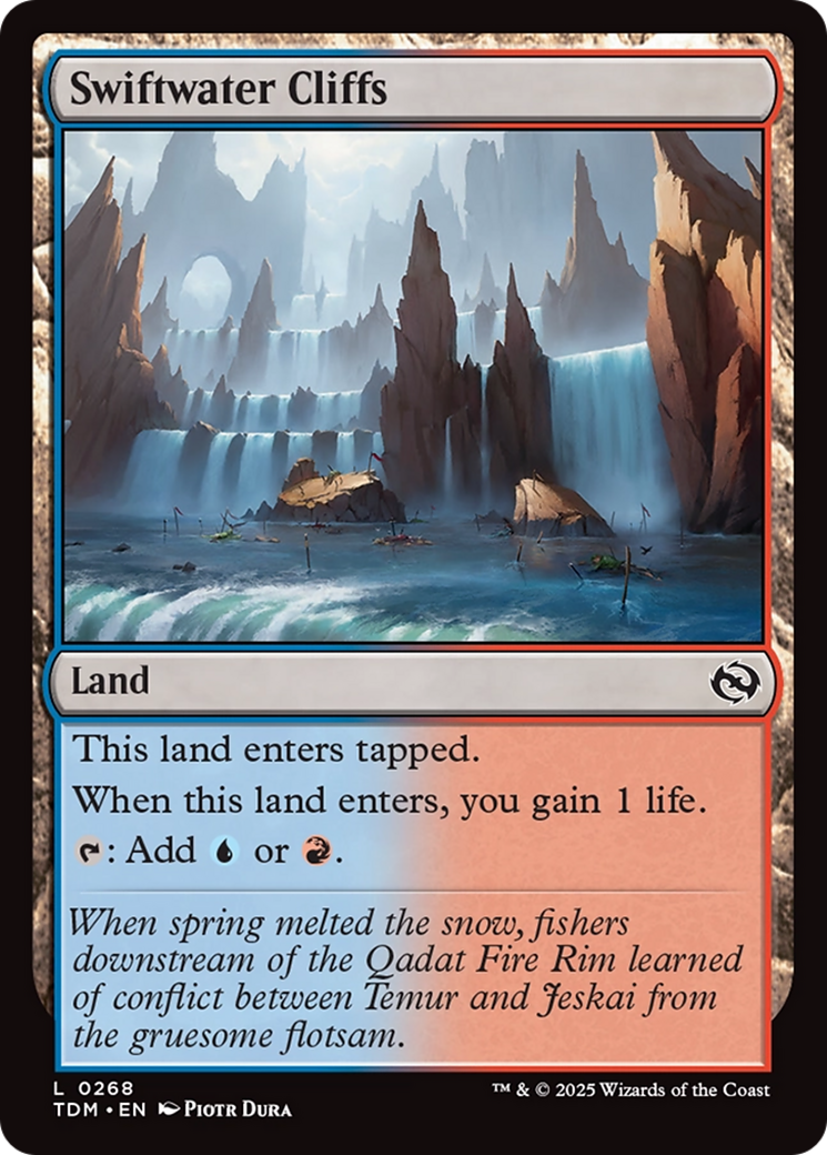 Swiftwater Cliffs [Tarkir: Dragonstorm] | GnG Games