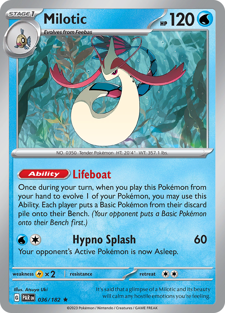 Milotic (036/182) [Scarlet & Violet: Paradox Rift] | GnG Games