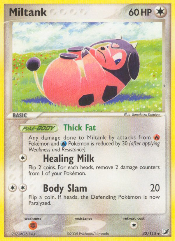Miltank (42/115) [EX: Unseen Forces] | GnG Games