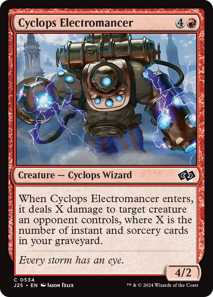 Cyclops Electromancer [Foundations Jumpstart] | GnG Games