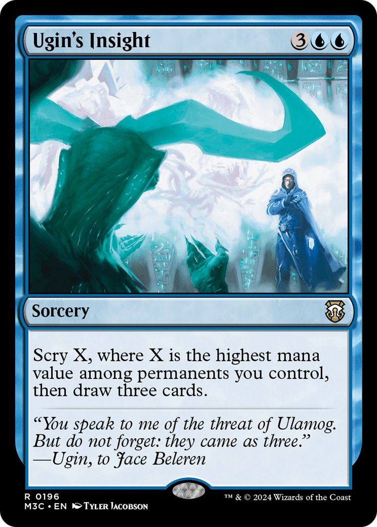 Ugin's Insight (Ripple Foil) [Modern Horizons 3 Commander] | GnG Games