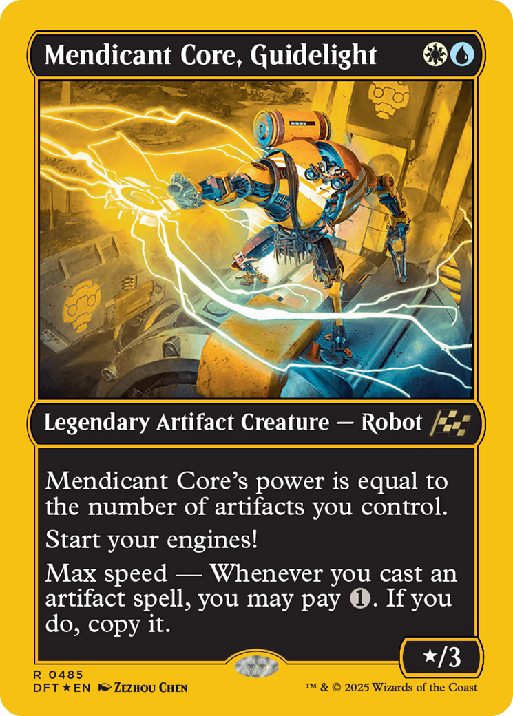 Mendicant Core, Guidelight (First-Place Foil) [Aetherdrift] | GnG Games