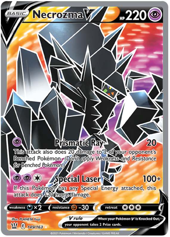 Necrozma V (149/163) [Sword & Shield: Battle Styles] | GnG Games
