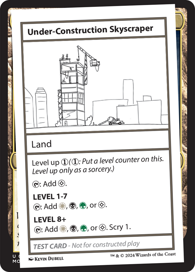 Under-Construction Skyscraper [Mystery Booster 2 Playtest Cards] | GnG Games