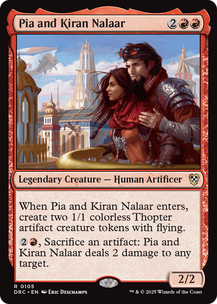 Pia and Kiran Nalaar [Aetherdrift Commander] | GnG Games