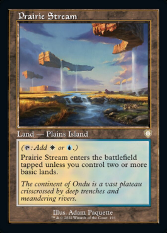 Prairie Stream (Retro) [The Brothers' War Commander] | GnG Games