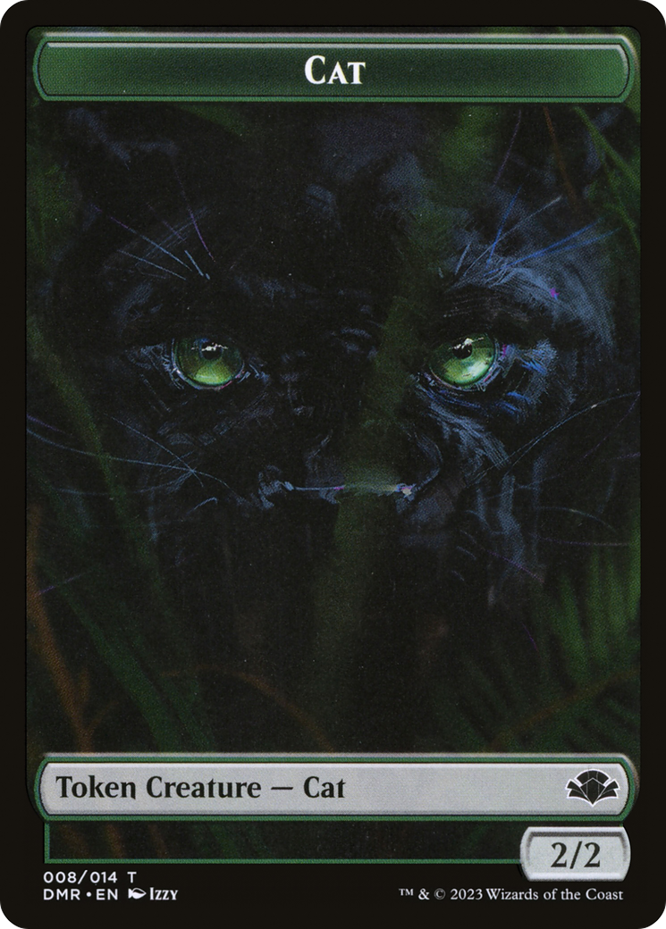 Cat Token (008) [Dominaria Remastered Tokens] | GnG Games