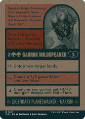 Garruk Wildspeaker [Secret Lair Drop Series] | GnG Games