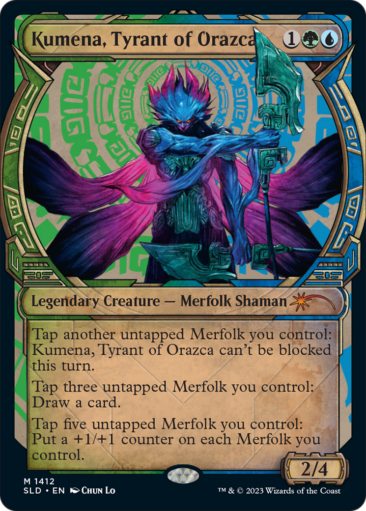 Kumena, Tyrant of Orazca (Rainbow Foil) [Secret Lair Drop Series] | GnG Games