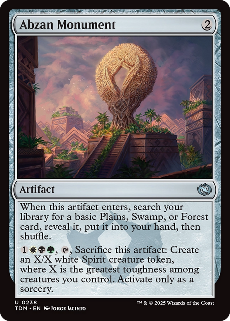 Abzan Monument [Tarkir: Dragonstorm] | GnG Games
