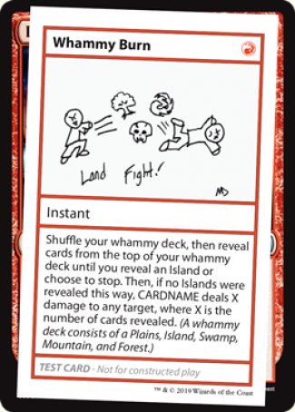 Whammy Burn (2021 Edition) [Mystery Booster Playtest Cards] | GnG Games