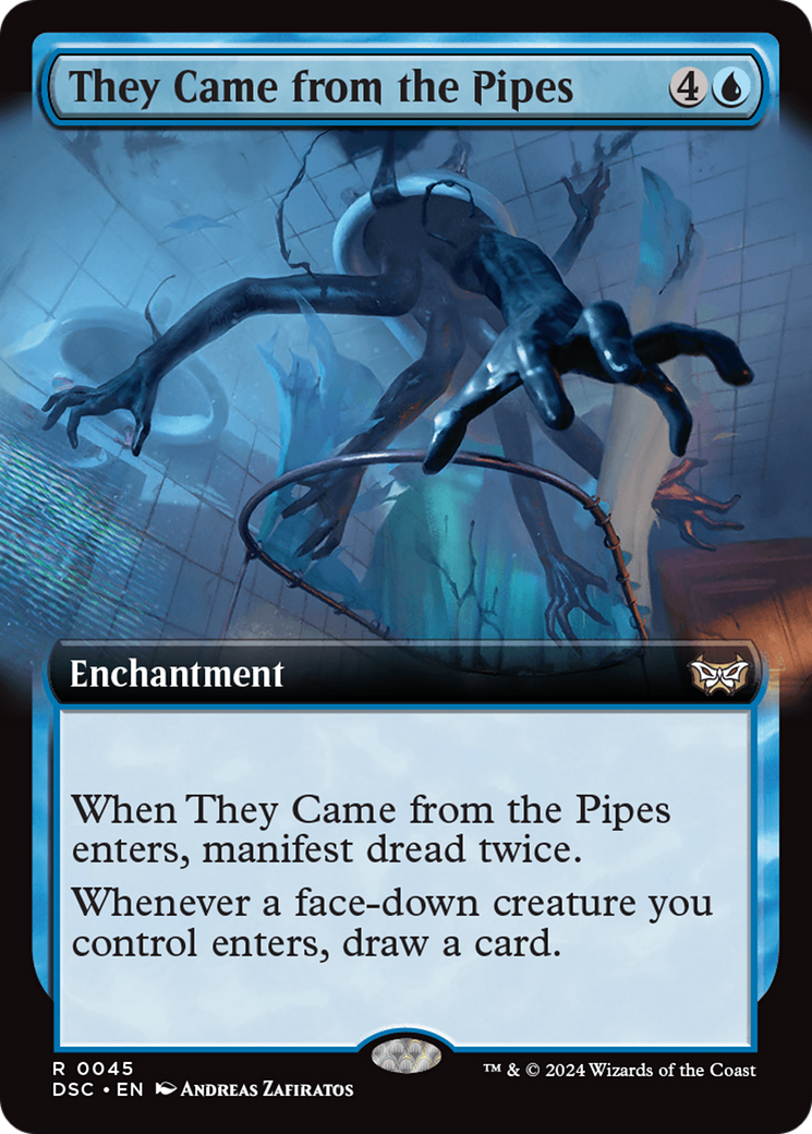 They Came from the Pipes (Extended Art) [Duskmourn: House of Horror Commander] | GnG Games