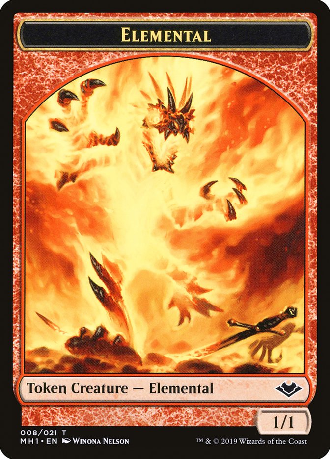 Elemental Token (008/021) [Modern Horizons Tokens] | GnG Games