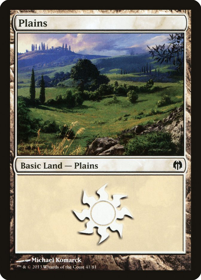 Plains (41) [Duel Decks: Heroes vs. Monsters] | GnG Games