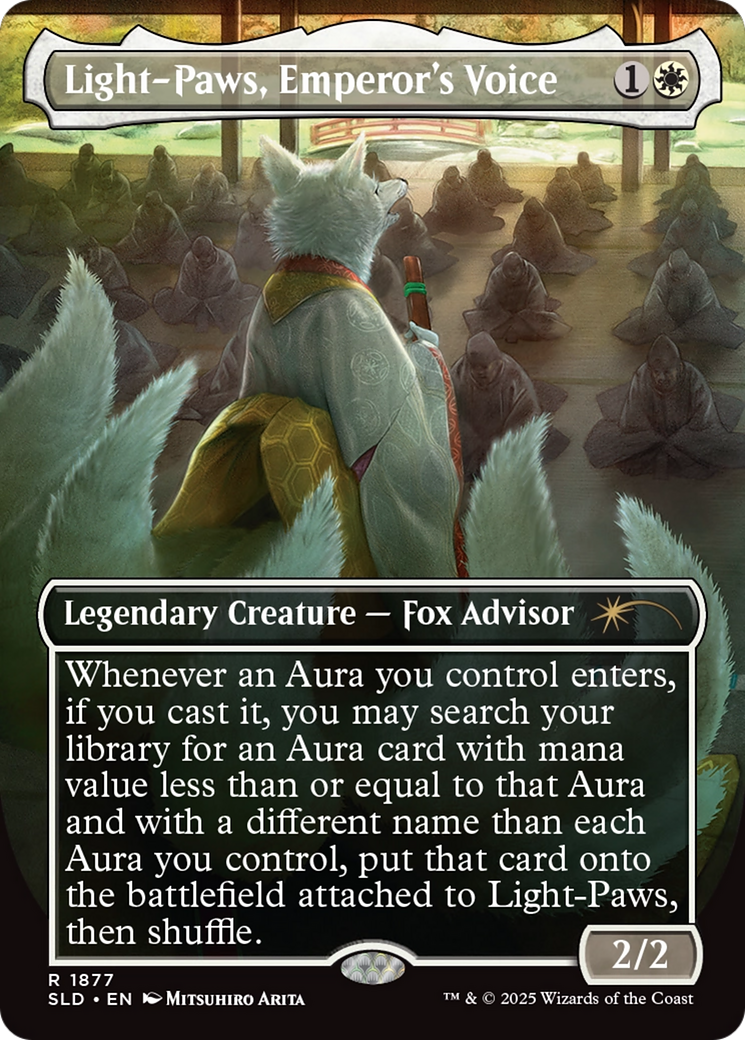 Light-Paws, Emperor's Voice (Rainbow Foil) [Secret Lair Drop Series] | GnG Games