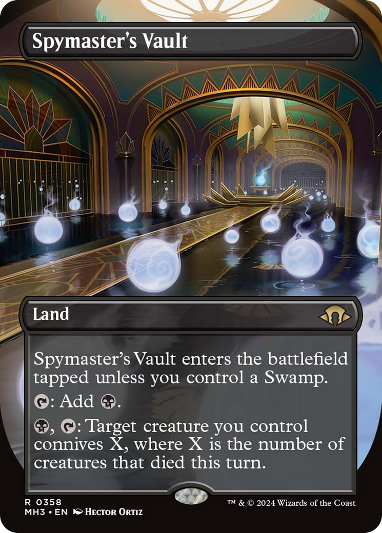 Spymaster's Vault (Borderless) [Modern Horizons 3] | GnG Games