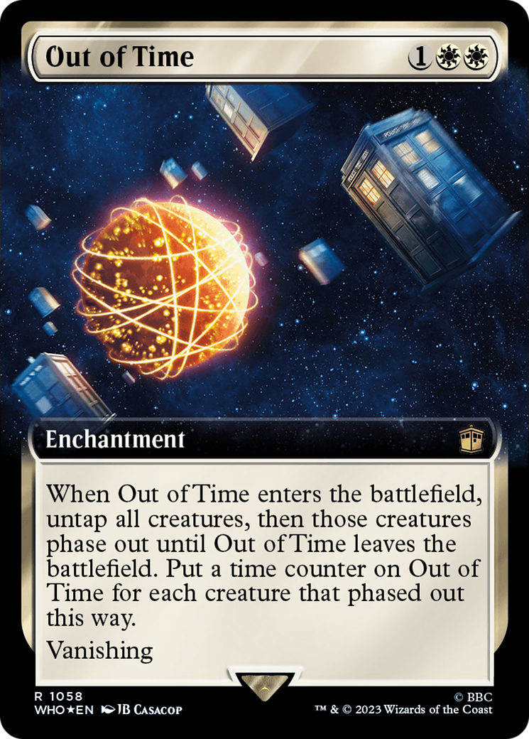 Out of Time (Extended Art) (Surge Foil) [Doctor Who] | GnG Games