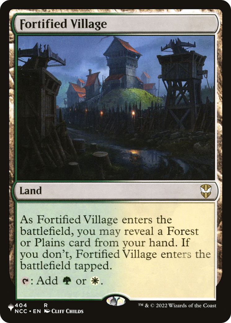 Fortified Village [The List] | GnG Games