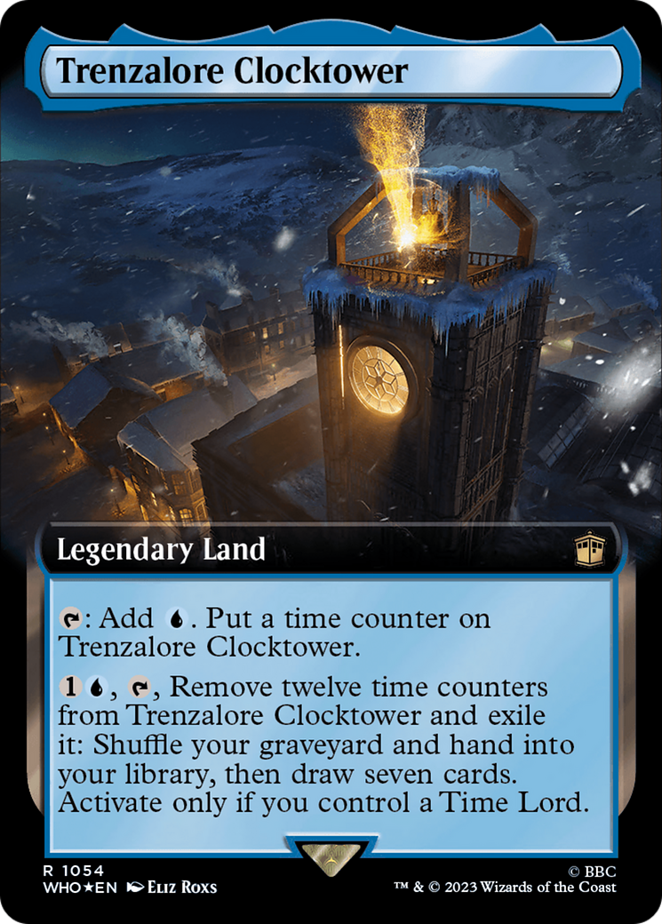 Trenzalore Clocktower (Extended Art) (Surge Foil) [Doctor Who] | GnG Games