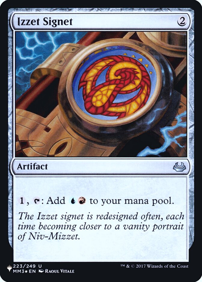 Izzet Signet [Secret Lair: Heads I Win, Tails You Lose] | GnG Games