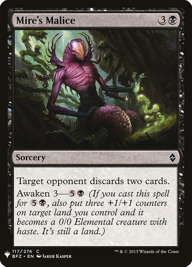 Mire's Malice [Mystery Booster] | GnG Games