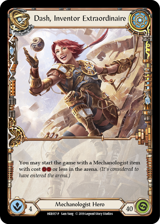 Dash, Inventor Extraordinaire [HER017-P] (Promo)  1st Edition Rainbow Foil | GnG Games